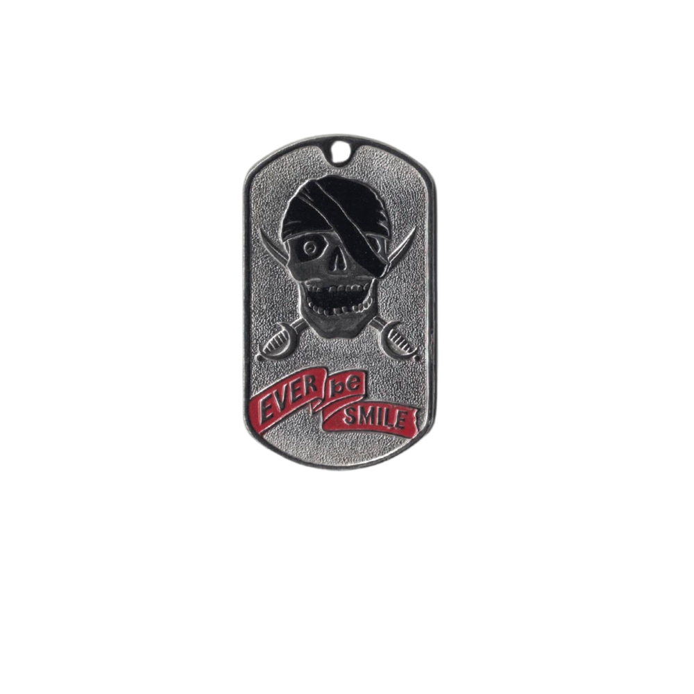 detail DOG TAG RUS 040 s řetízkem - nové