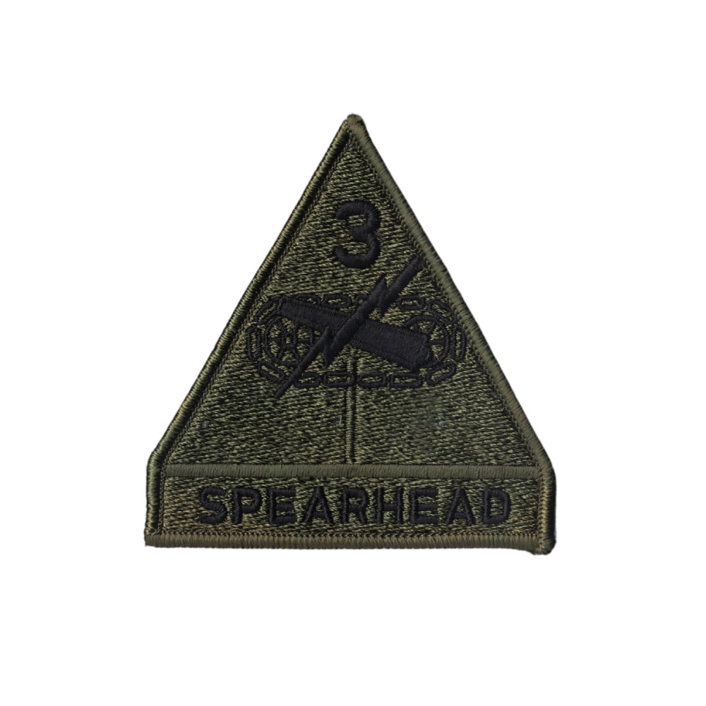 detail Nášivka U.S.Army 3rd Armored Division 