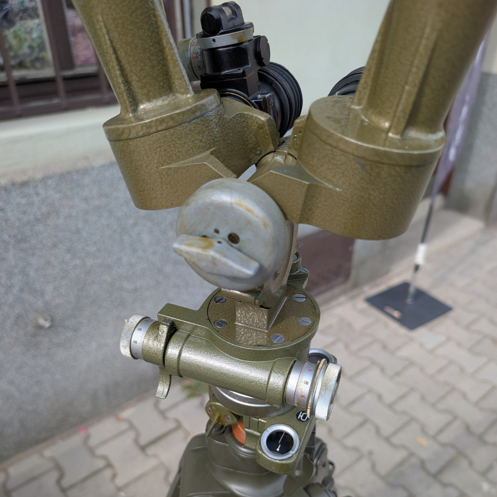 detail Dalekohled periskopický ČSLA vz.53 AST-B 10x45 - nepoužitý