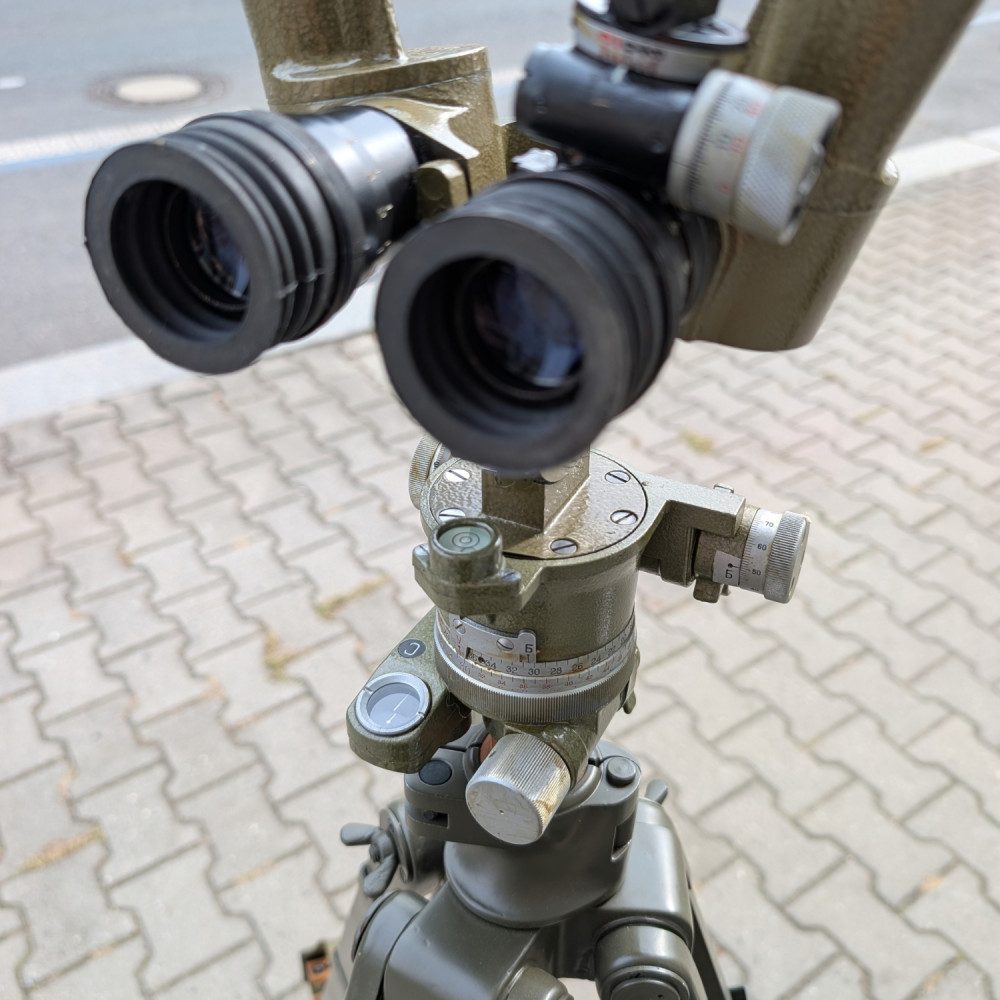 detail Dalekohled periskopický ČSLA vz.53 AST-B 10x45 - nepoužitý