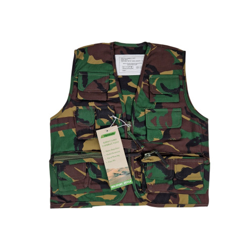 Vesta dětská Highlander 3-4 roky - GB DPM woodland - nové