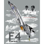 nahlad Triko potisk - stíhačka F4 Phantom II - nové